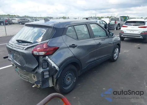 2022 Nissan Kicks S Xtronic Cvt из США, поврежденный, VIN 3N1CP5BVXNL491799